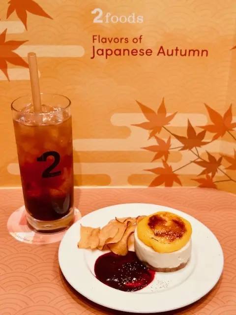 銀座のプラントベースカフェで秋のスイーツの画像_2