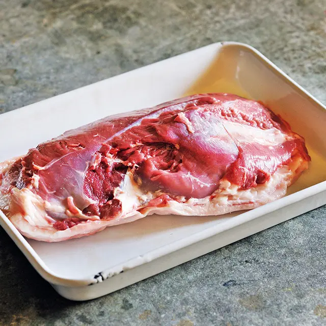 安全な環境で育った上質な鴨肉