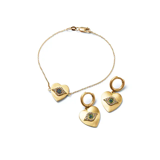 お守りがわりに身につけたい 「イレアナ・マクリ」の アイモチーフジュエリー