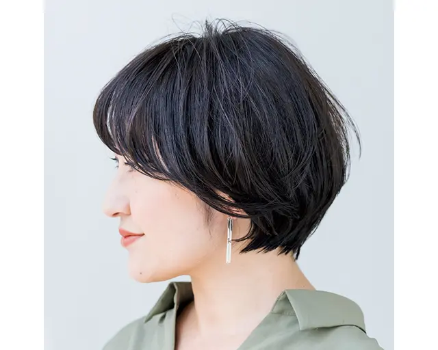 外ハネショート