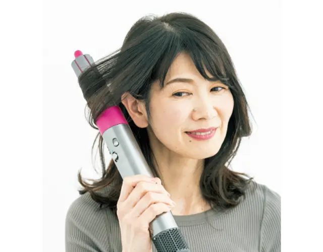 ダイソンのAirwrapによるスタイリング