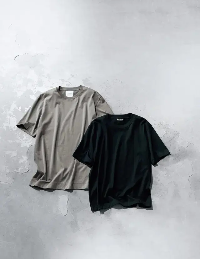 【50代、Tシャツの最適解】選ぶべきはゆとりクルーネック&ほんのりドロップショルダー