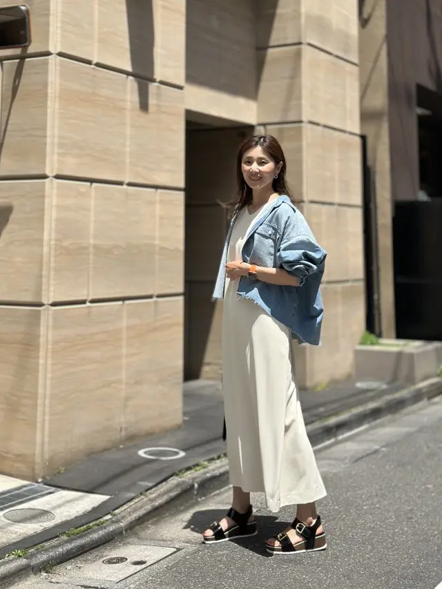 羽織ものに最適なデニムシャツの画像_4