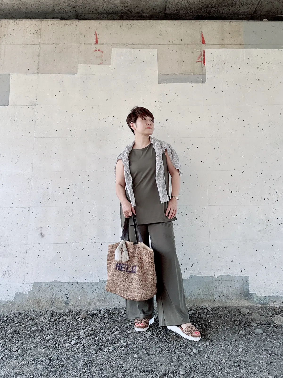 今シーズン大活躍なセットアップで大人リラの画像_2