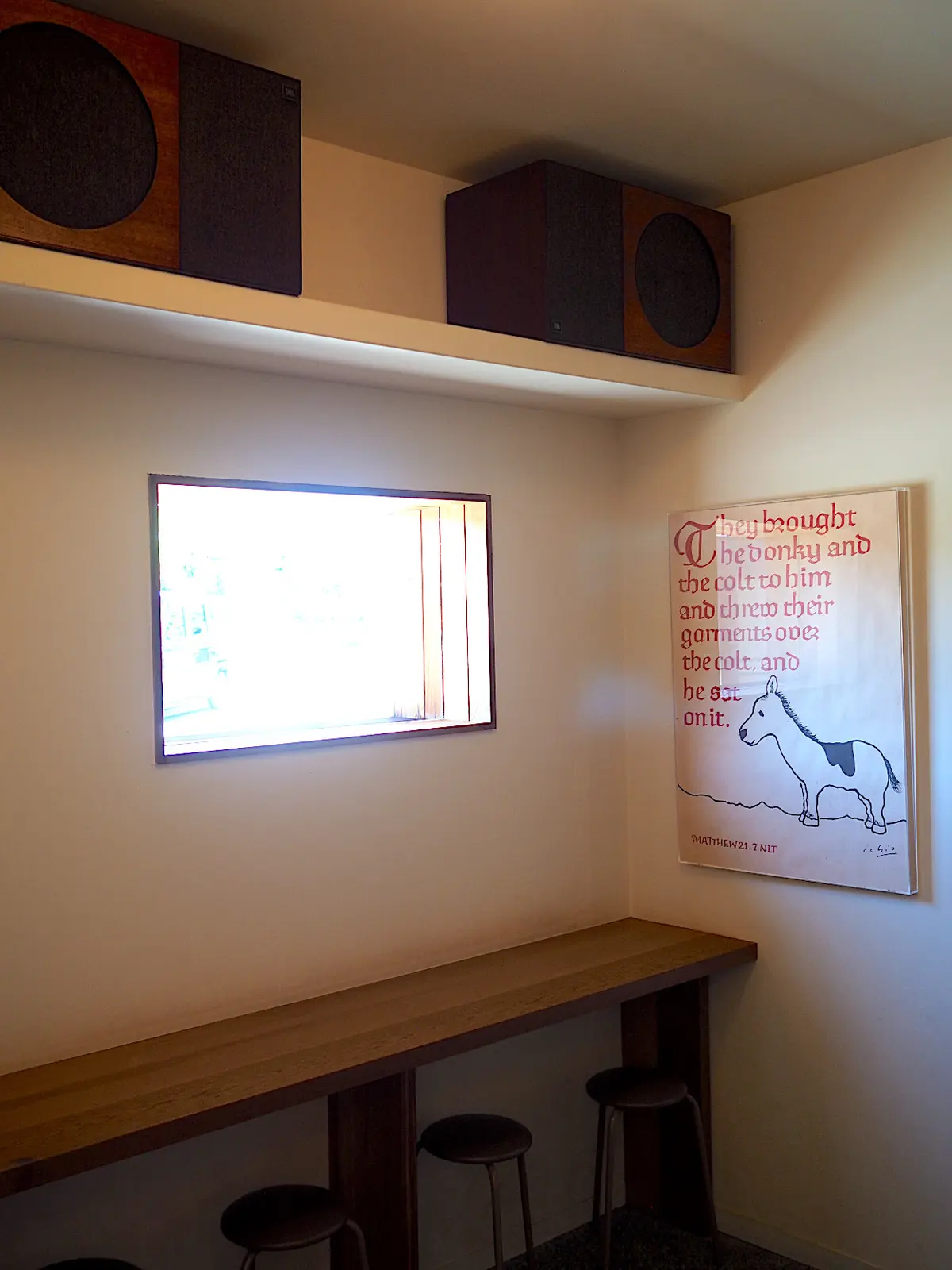 オシャレなコーヒーショップ。