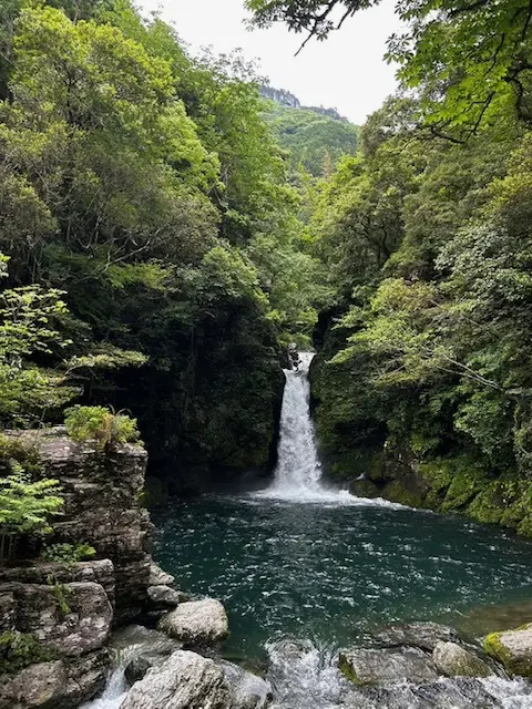 高知　国内旅行　四国　仁淀川　仁淀ブルー　にこ淵