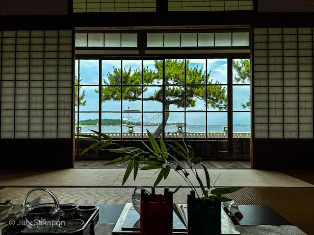 【さかぽんの冒険】七夕☆松ごしに望む海岸の画像_1