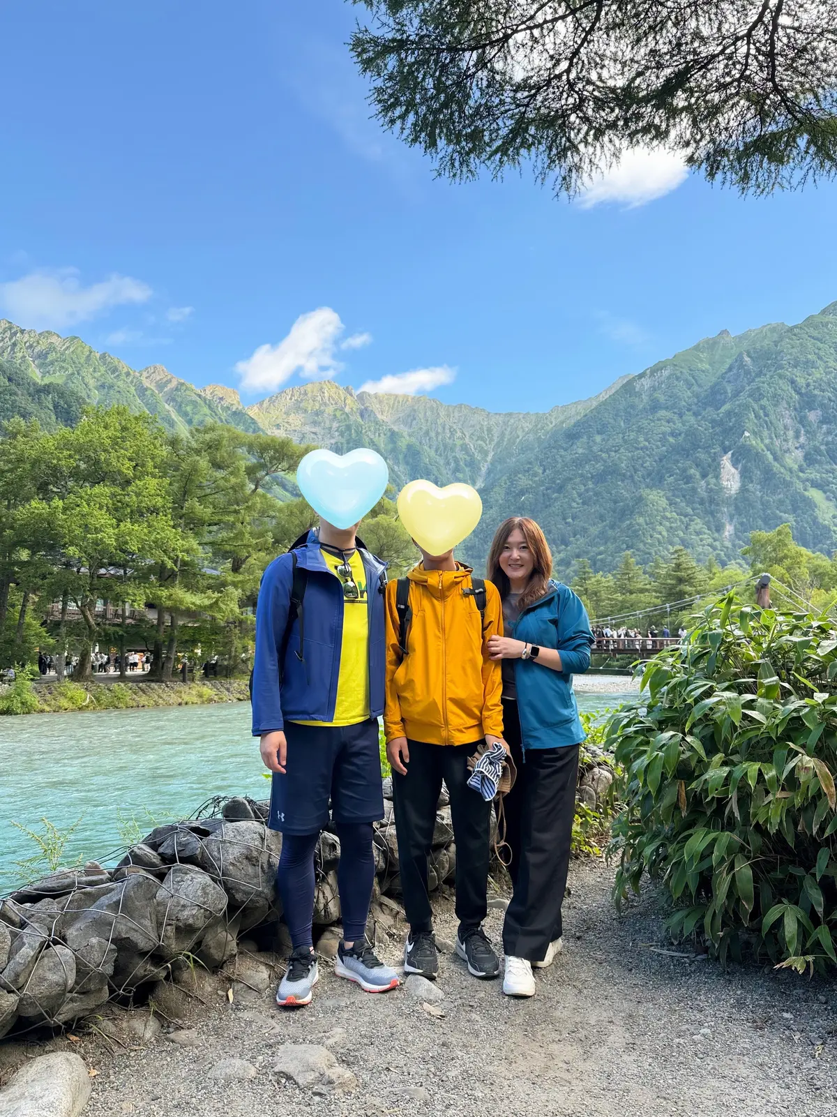 上高地　大正池　河童橋　湿地帯　明神池　イワナ料理　トレッキング　登山　穂高連峰　UGG