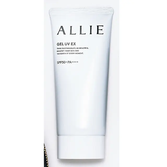 アリィー クロノビューティ ジェルUV EX SPF50+・PA+ +++ 90g ￥2,310（編集部調べ）／カネボウ化粧品