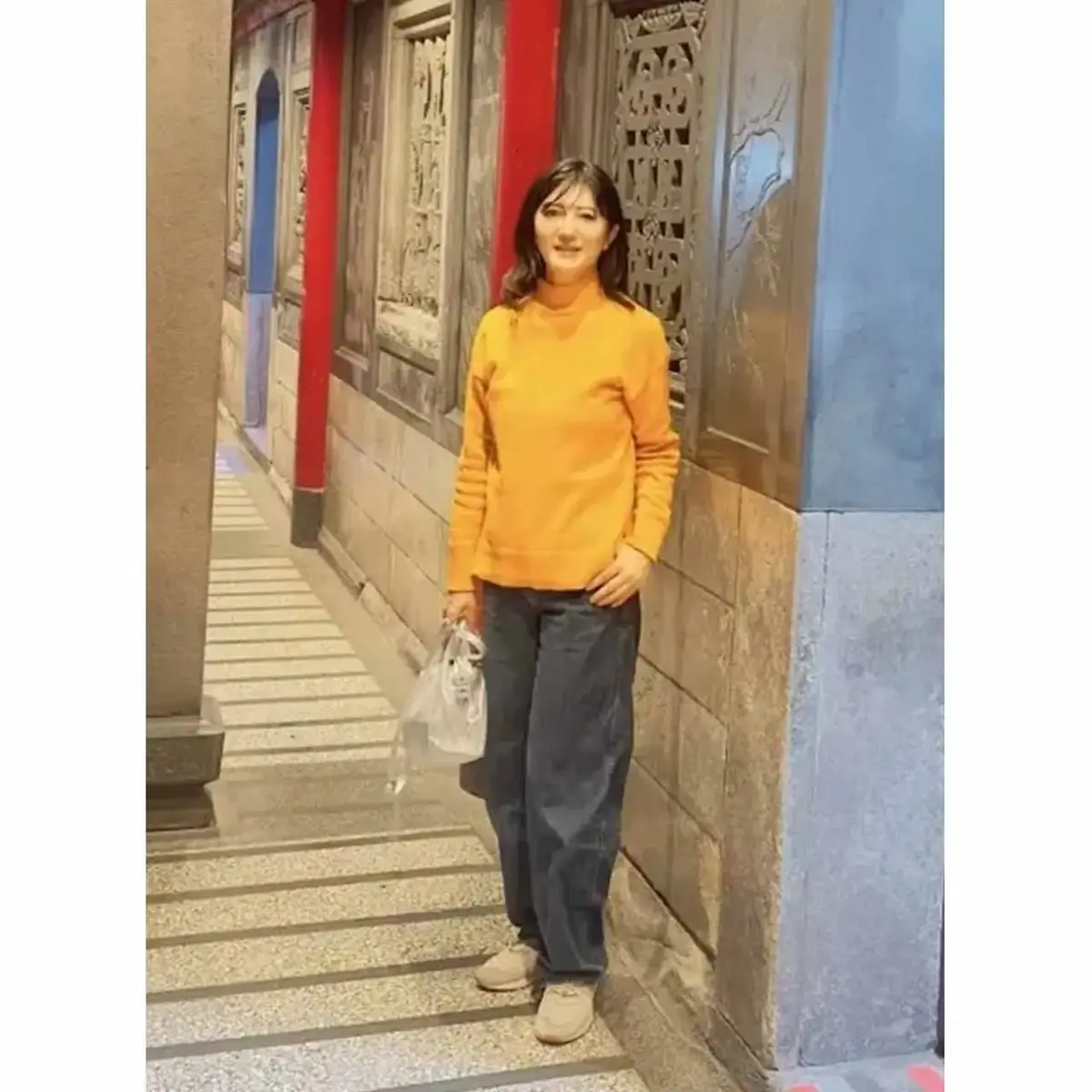 ユニクロ デニム愛用 40代　50代 エクラ華組  山口理江さん