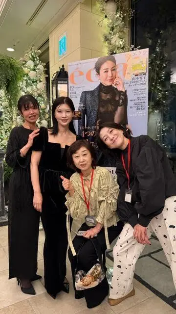 編集部の皆様と。