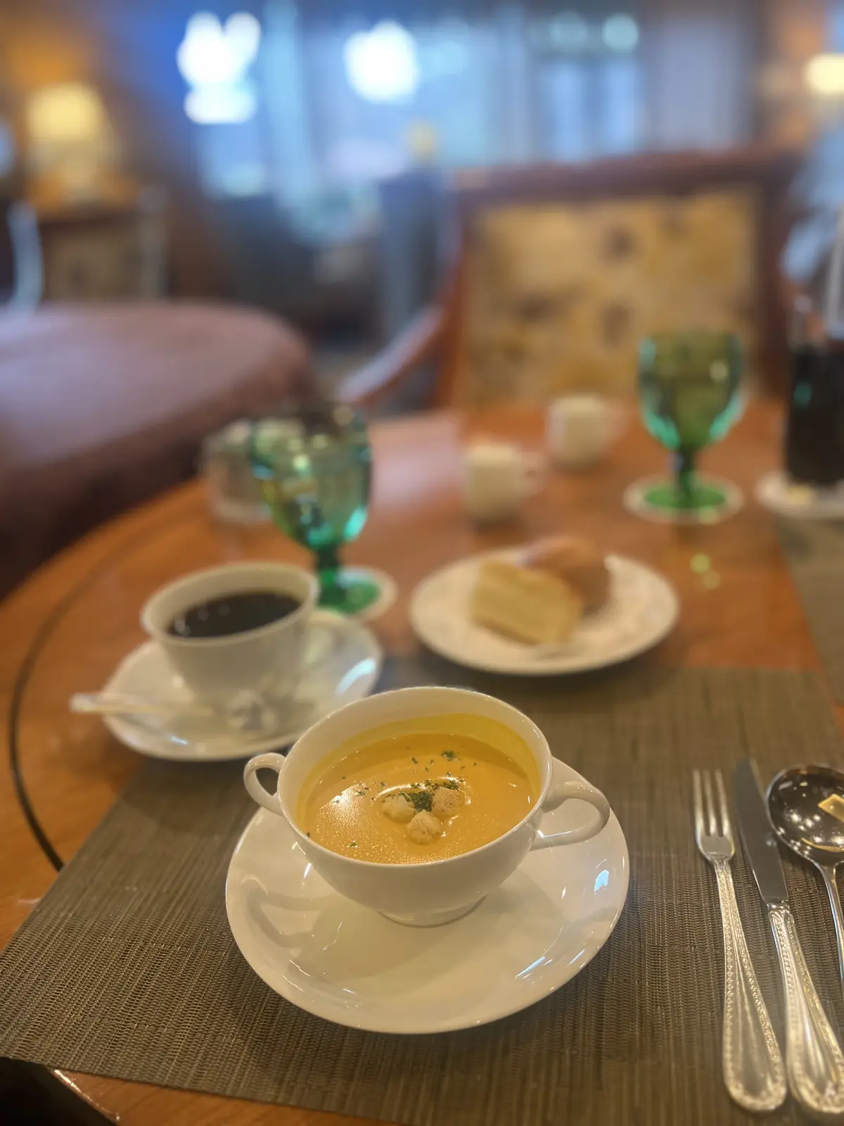 濃淡グレーコーデでランチ@ホテル椿山荘東の画像_5