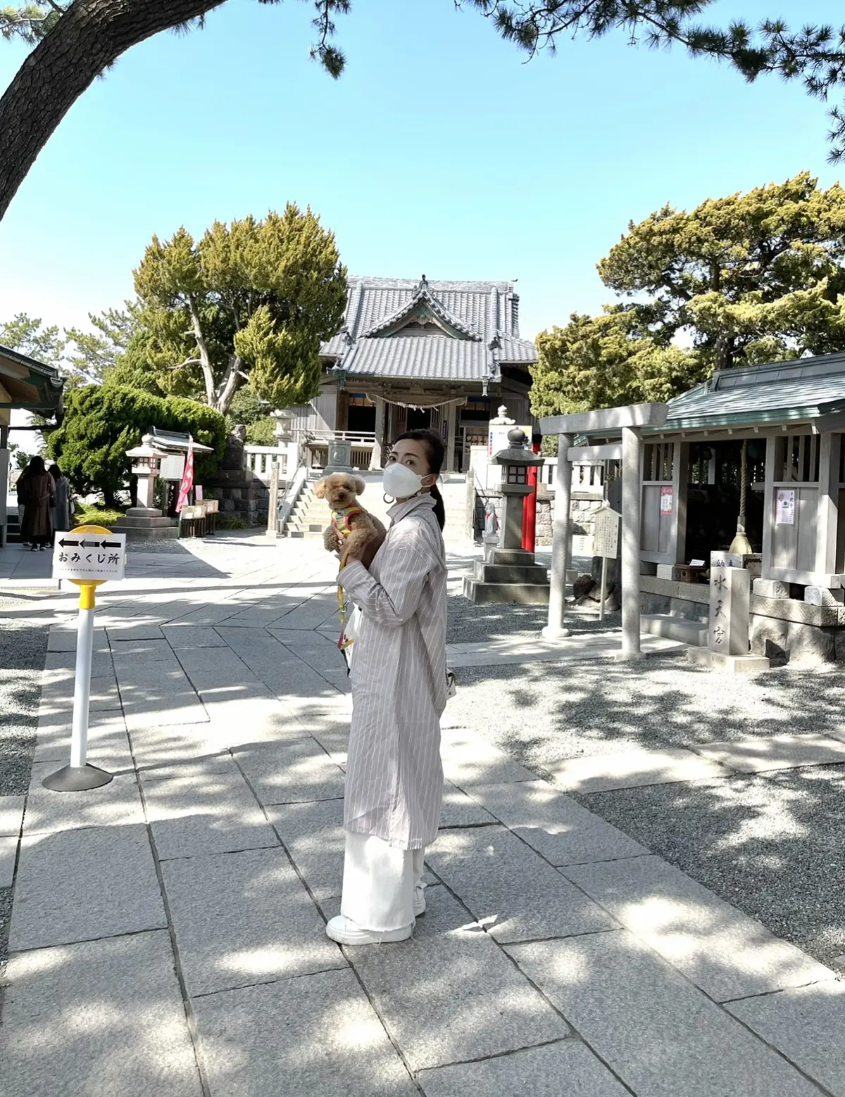 ホワイトパンツコーデで葉山への画像_1