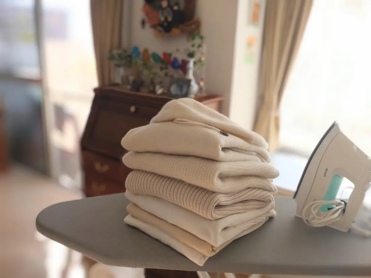 ニット　洗濯　冬支度