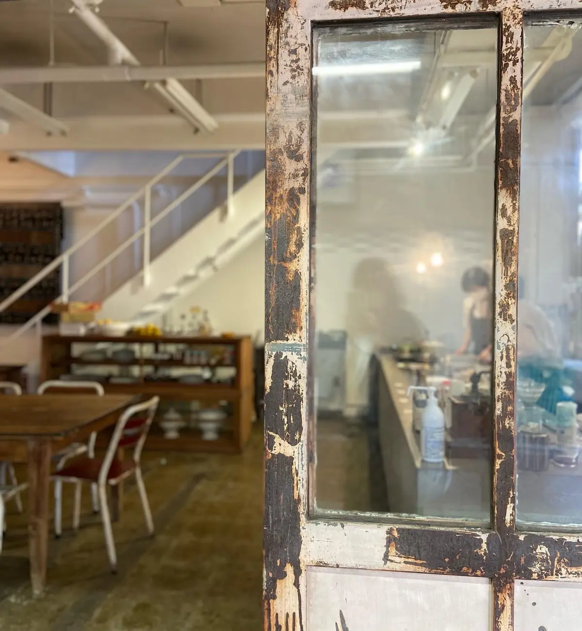 川崎市北部市場内にある話題のおしゃれカフェ調理室池田