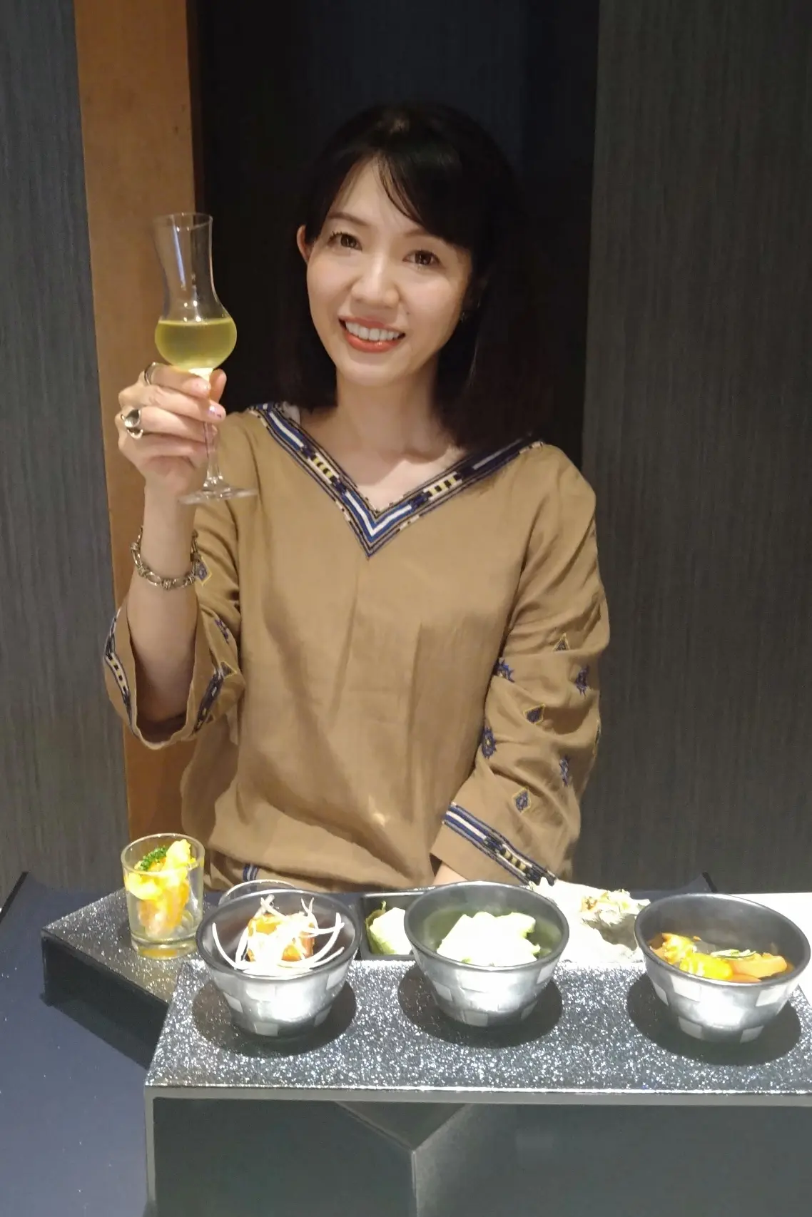 AWA NISHI-IZUのディナー