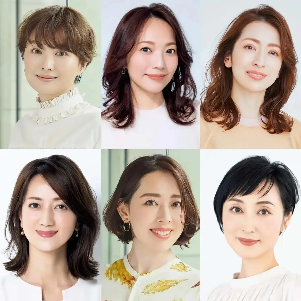 【50代におすすめのヘアスタイル・髪型カタログ】髪型を変えて脱おばさん！ショート・ボブ・ミディアム・ロング別