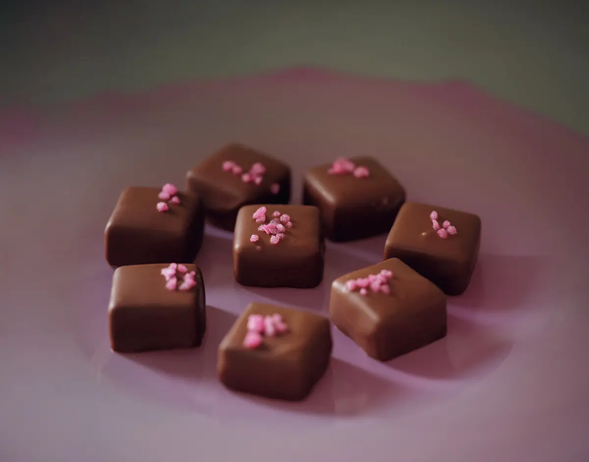 プラリネチョコレート ローズ＆ラズベリーティー