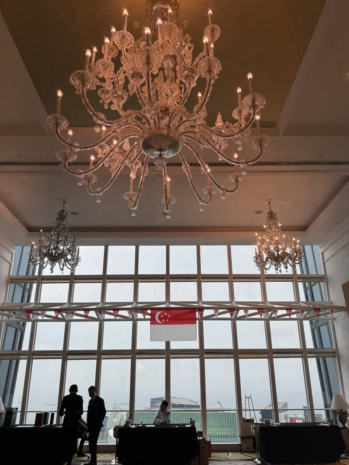 夜景の見えるレストラン