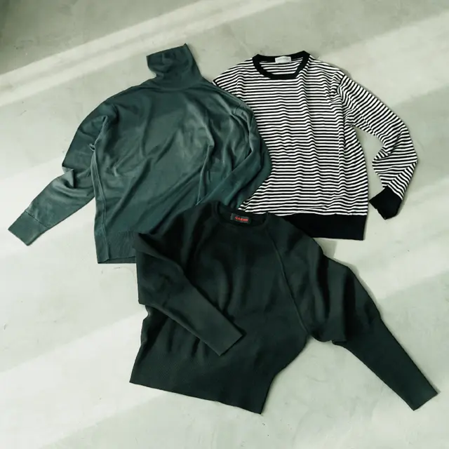 ジョンスメドレーとキャバンのニット