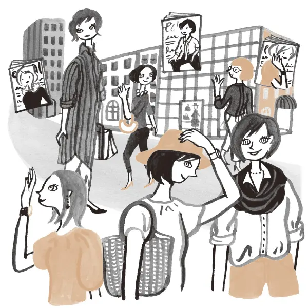 素敵なアラフィー女性たち