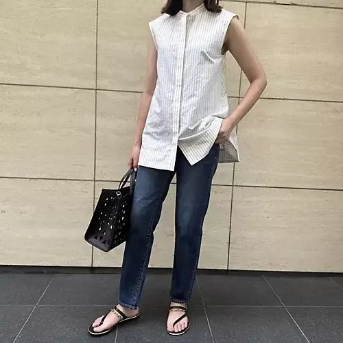 【50代 ファッション】気温35度に何をの画像_1