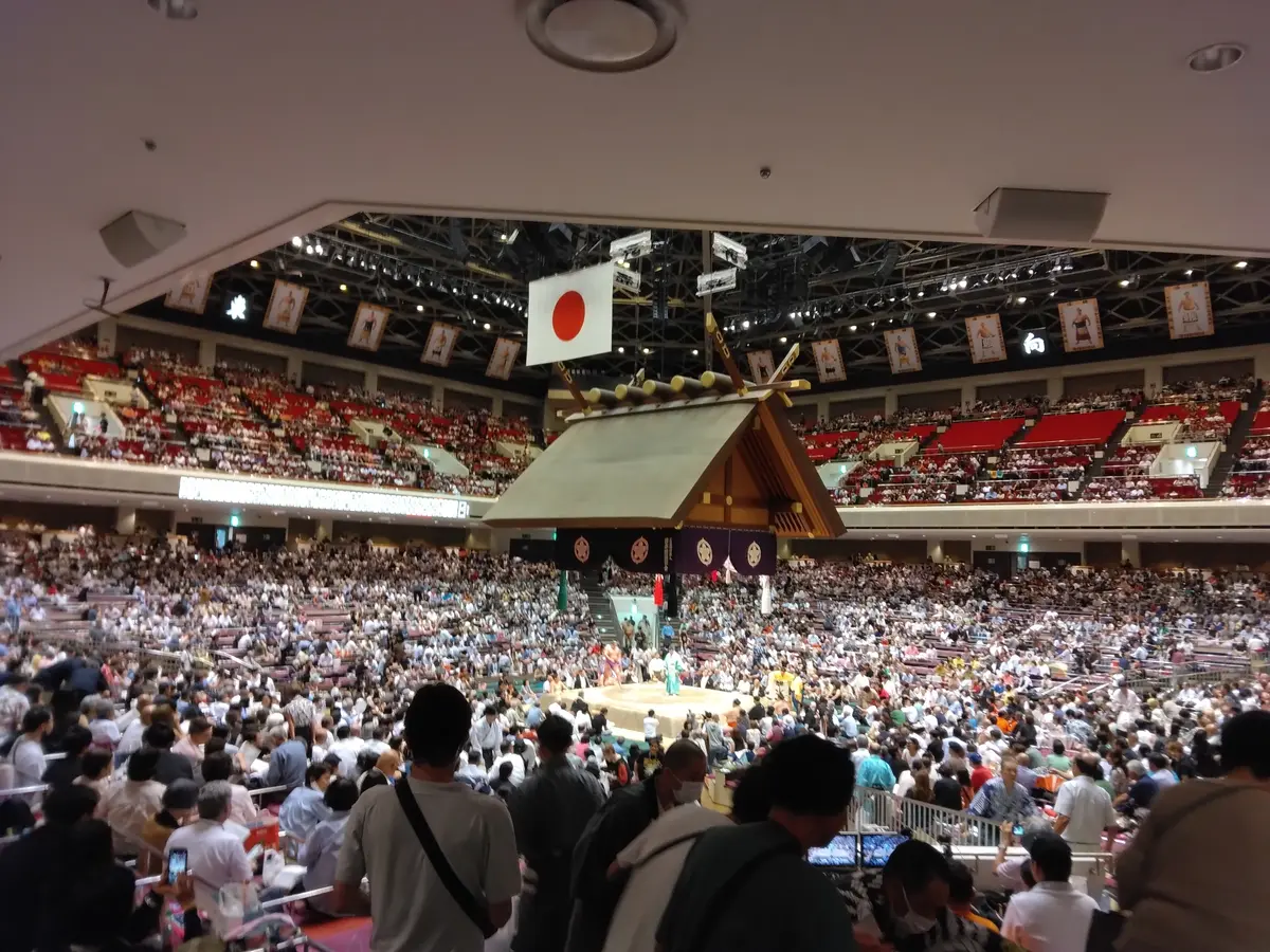 人生初☆国技館で大相撲を生観戦の画像_6