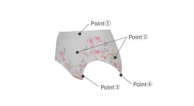 「跡付無子®」ショーツのここがすごい！