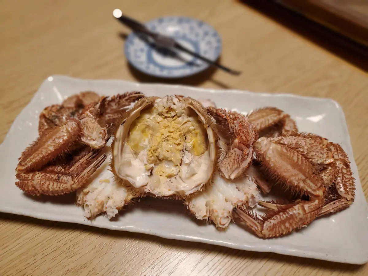 毛蟹を贅沢に！