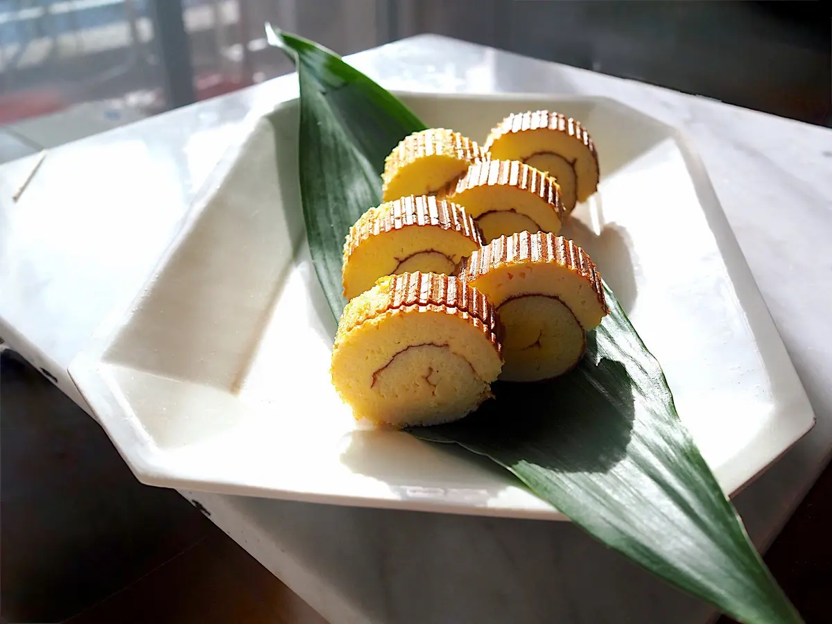 卵不使用！カボチャの伊達巻