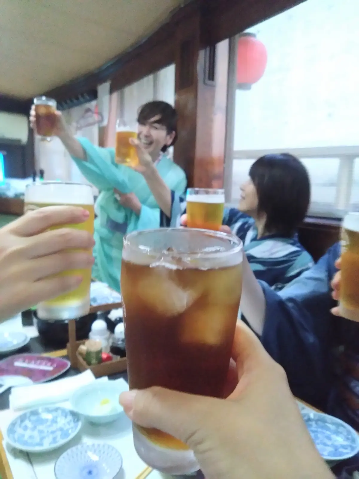 屋形船、辰金、浜松町、東京湾、納涼船、40代浴衣、Jマダム