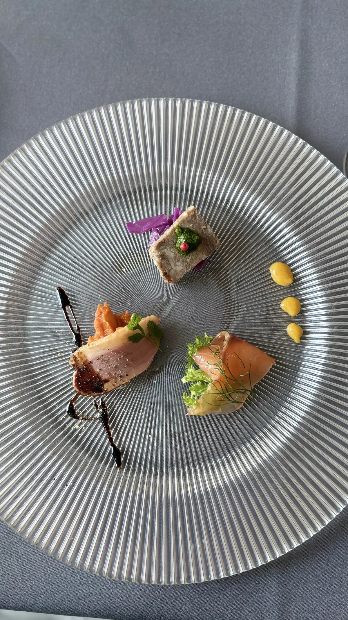 前菜　盛り合わせ　ランチ　銀座