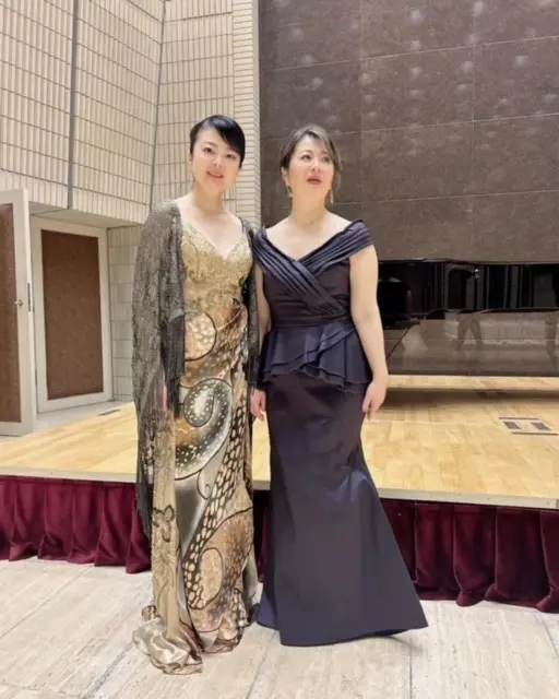 演奏会　SHOJI TADASHI dress ドレス　ショージタダシ　音楽の友ホール