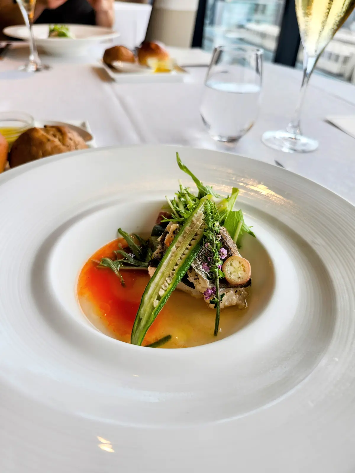 銀座ランチ、フレンチ、お誕生日会、バースデーケーキ、THE GRAND 47、40代ファッション、GINZA SIX、ギンザシックス