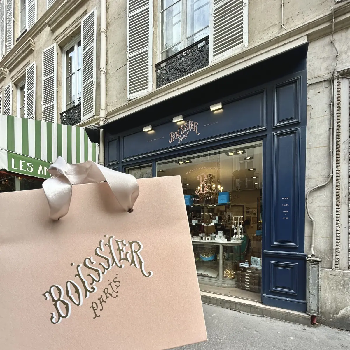 パリ　チョコレート　「Boissier（ボアシェ）」