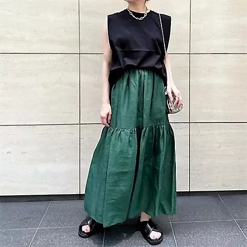 【50代 ファッション】気温34度！猛暑の画像_21