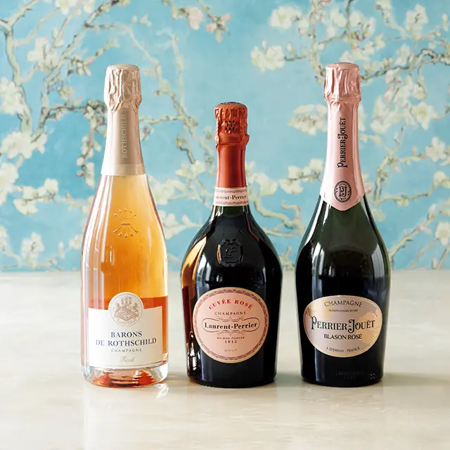 エレガントな雰囲気をまとう ロゼシャンパーニュ