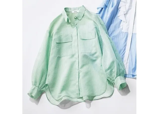 【ebure】辛口なデザインを春らしく、しなやかに