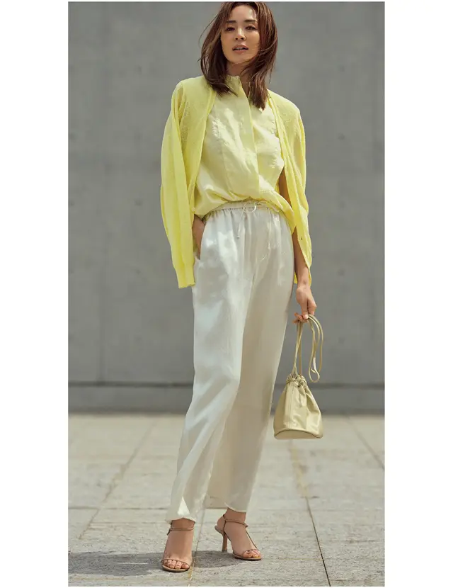 ビューティ＆ユースのゆるパンツのSHIHO