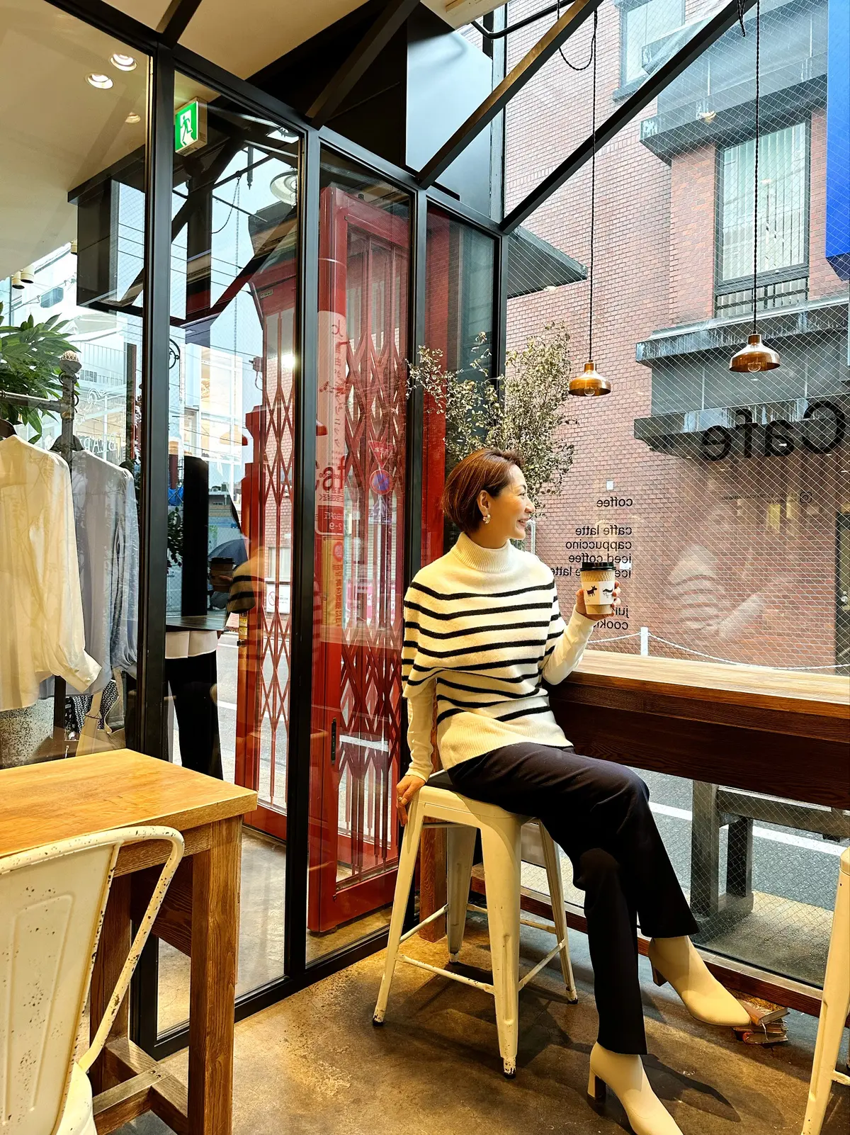 お気に入りのGUのブーツで雨の自由が丘をの画像_5