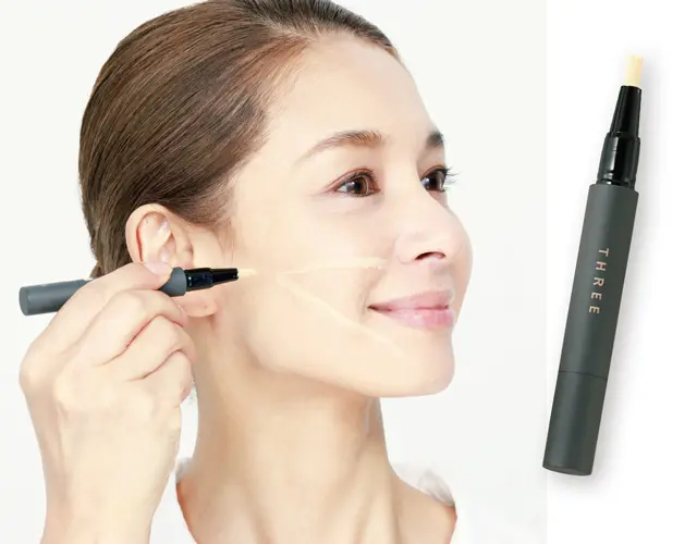 《step2》顔の下半分は面をなめらかに