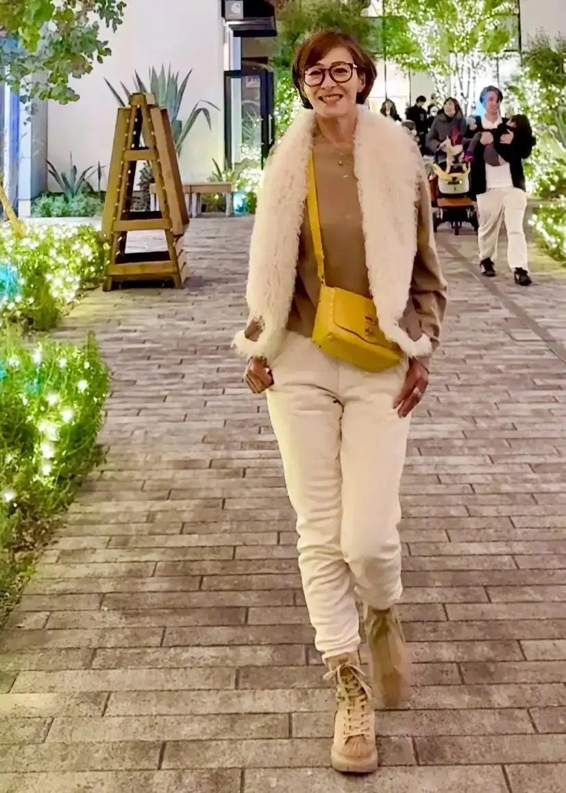 ユニクロ ヒートテックボアスウェットパンツ愛用 エクラ華組 山崎明子さん