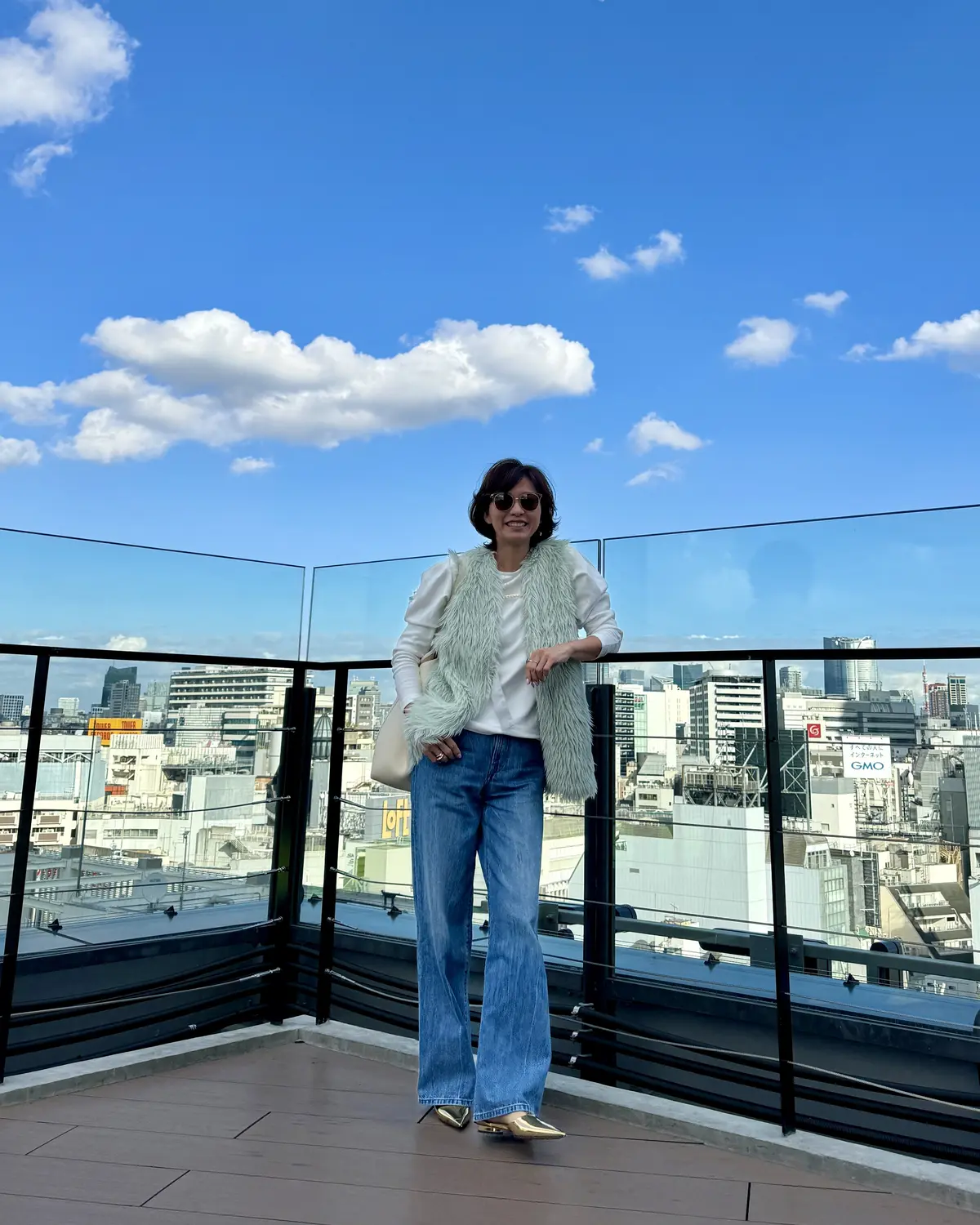 渋谷を一望するレストランで華組ランチの画像_4