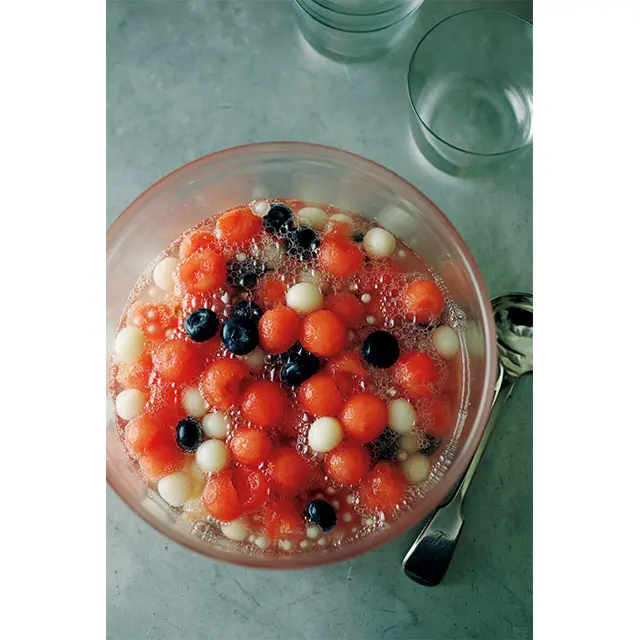 すいかのフルーツポンチ