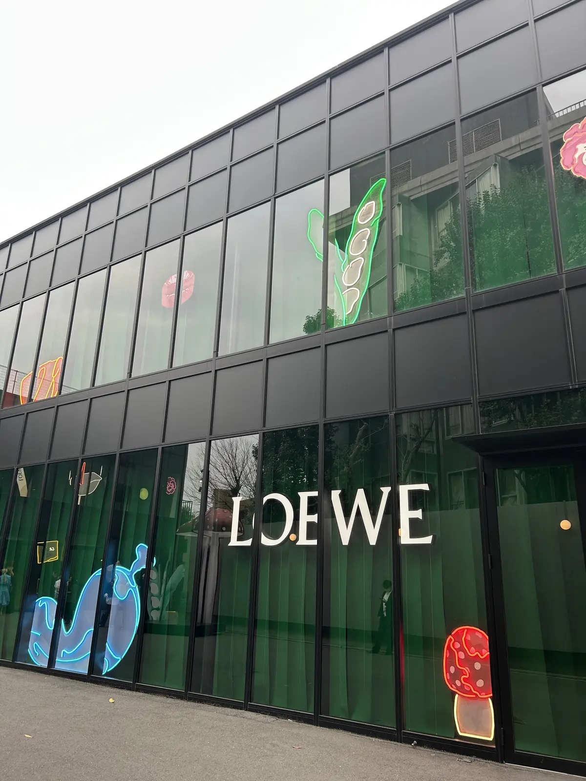 ロエベ　クラフテッドワールド展　建物