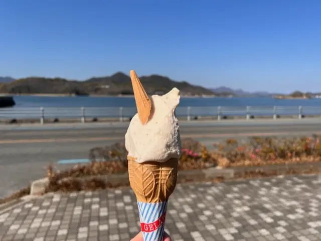 ドルチェの尾道いちぢくジェラート