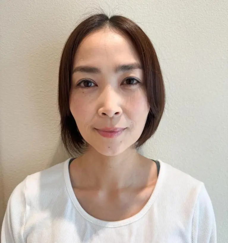 OurAge×Webエクラ  【Before／髪を変える前の西原さん】