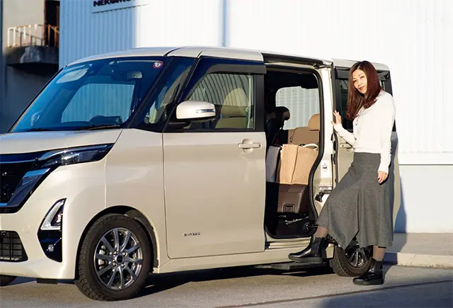 初めての軽自動車は魅力満載！ 暮らしに欠かせない相棒です （ あいさん／日産 ルークス ）