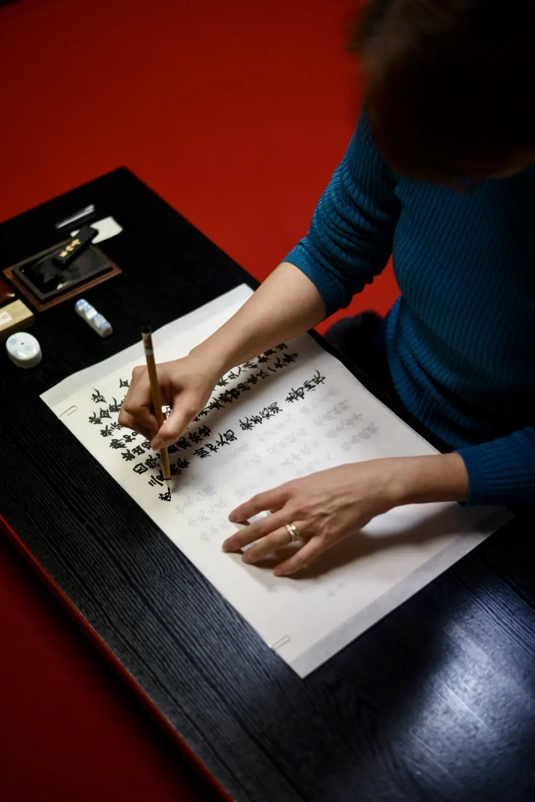 年の瀬に鎌倉で写経体験の画像_19