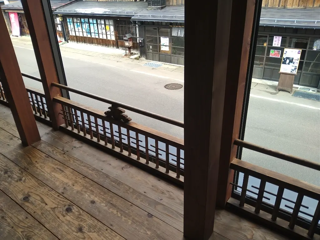 佐藤又六さんの二階ベランダからの景色